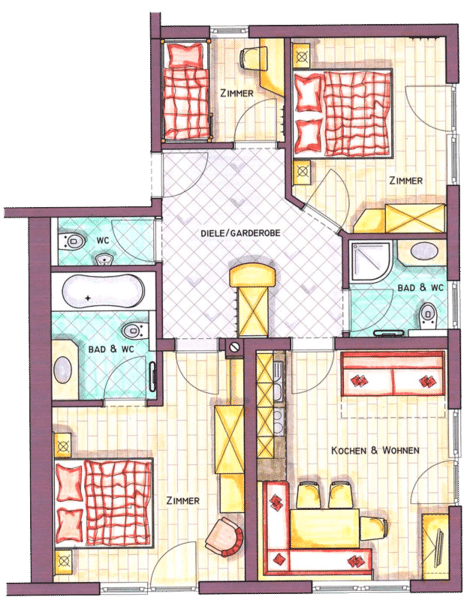 Appartement Rettenstein
